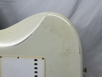 Fender Road Worn '60s Stratocaster Strat Electric Guitar 2010 - Olympic White