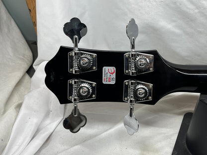 Epiphone Jack Casady Signature 4-String Semi-Hollow Body Electric Bass - Black