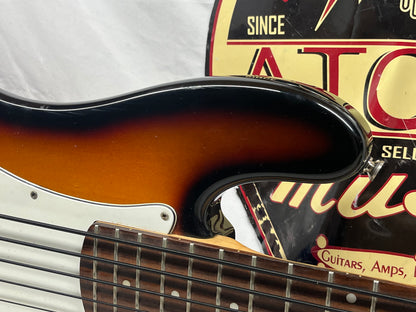 Squier P-Bass Precision Bass Special-5 5-String Electric Bass - Brown Sunburst