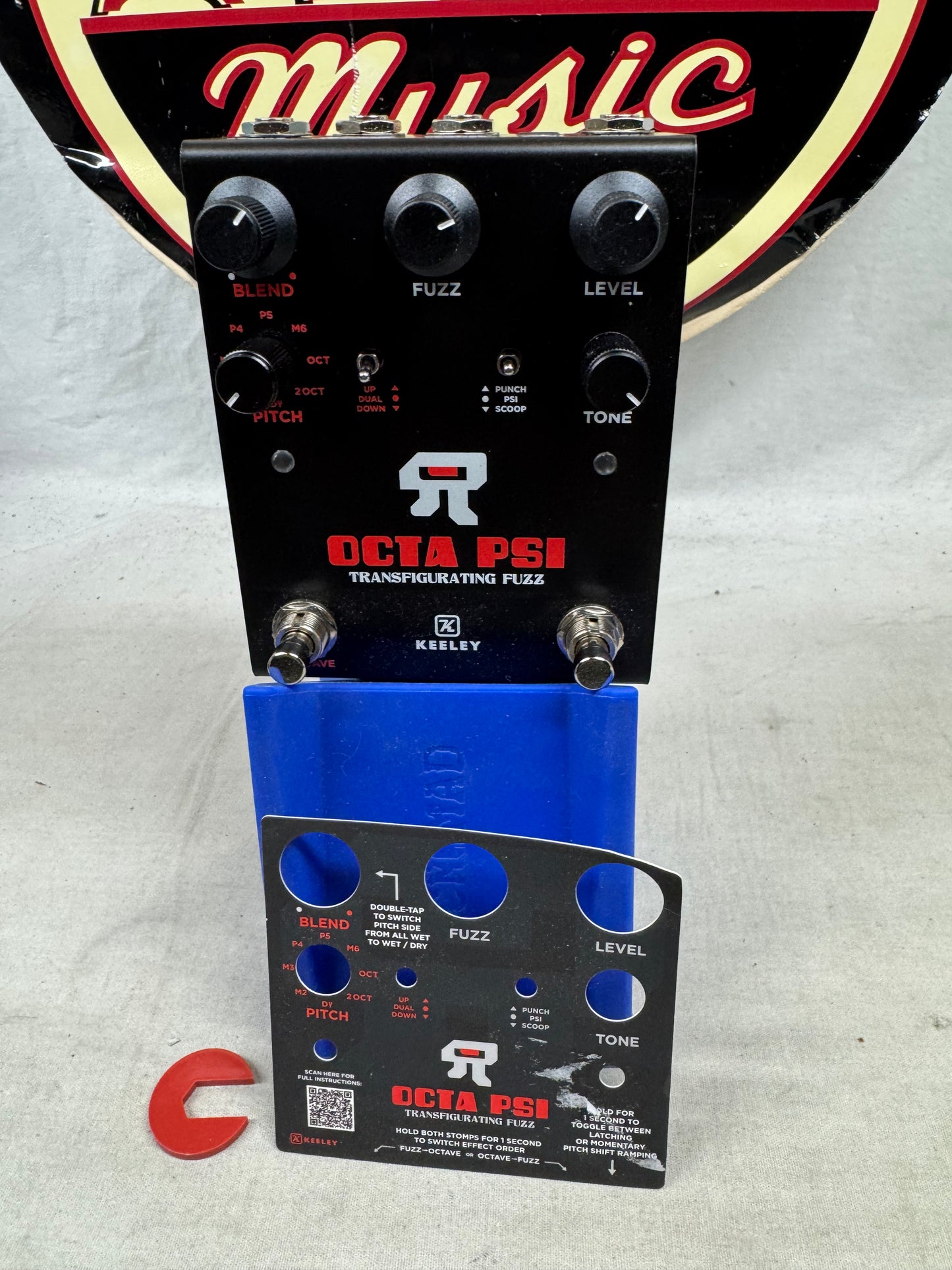 Keeley Electronics Octa Psi Transfigurating Fuzz Pedal