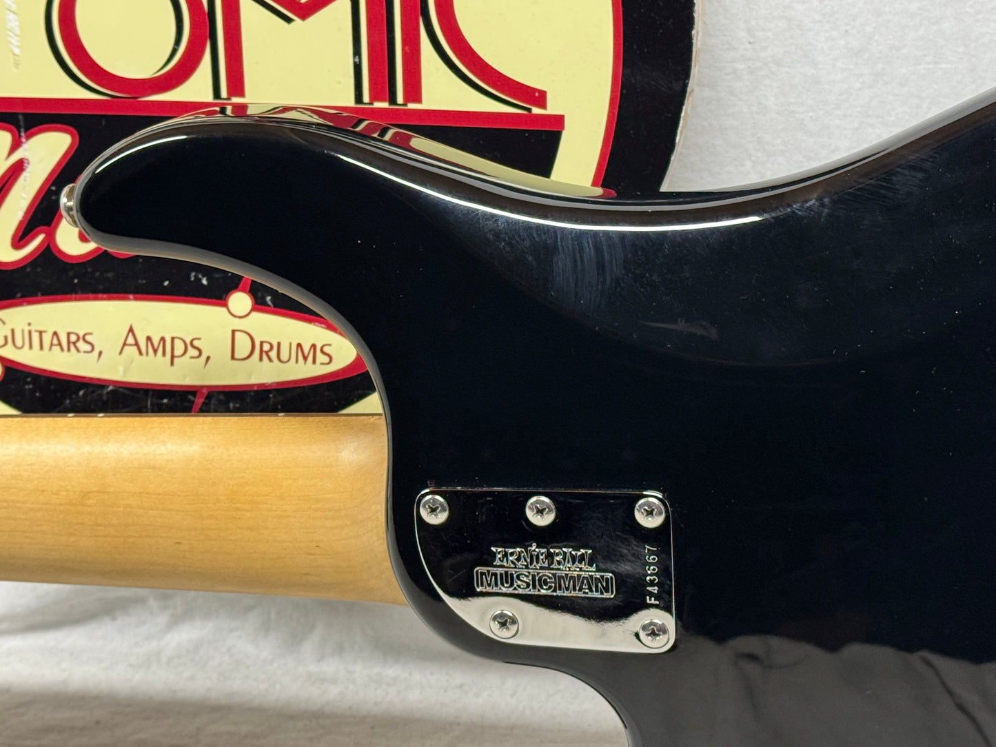 Ernie Ball Music Man USA Sterling 5 HH 5-string Bass 2014 - Black
