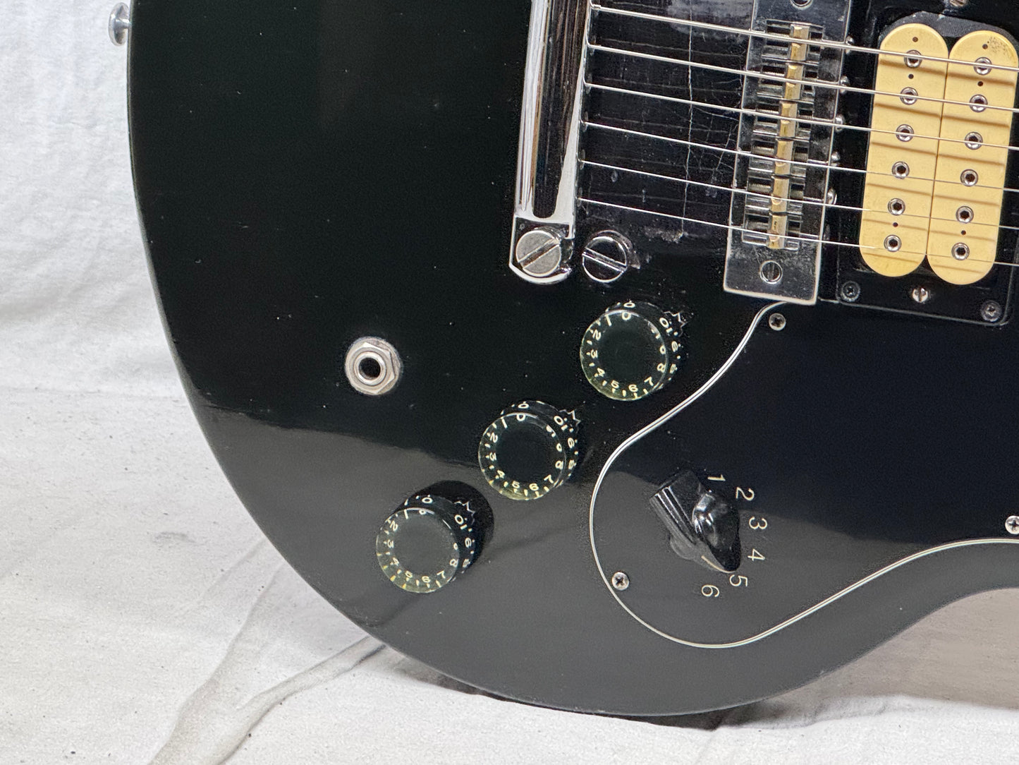 Gibson L6-S l 6s Singlecut Guitar 1978 - Ebony / Black