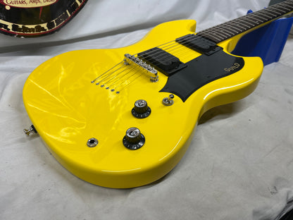 Guild Polara Doublecut HH Electric Guitar - Voltage Yellow