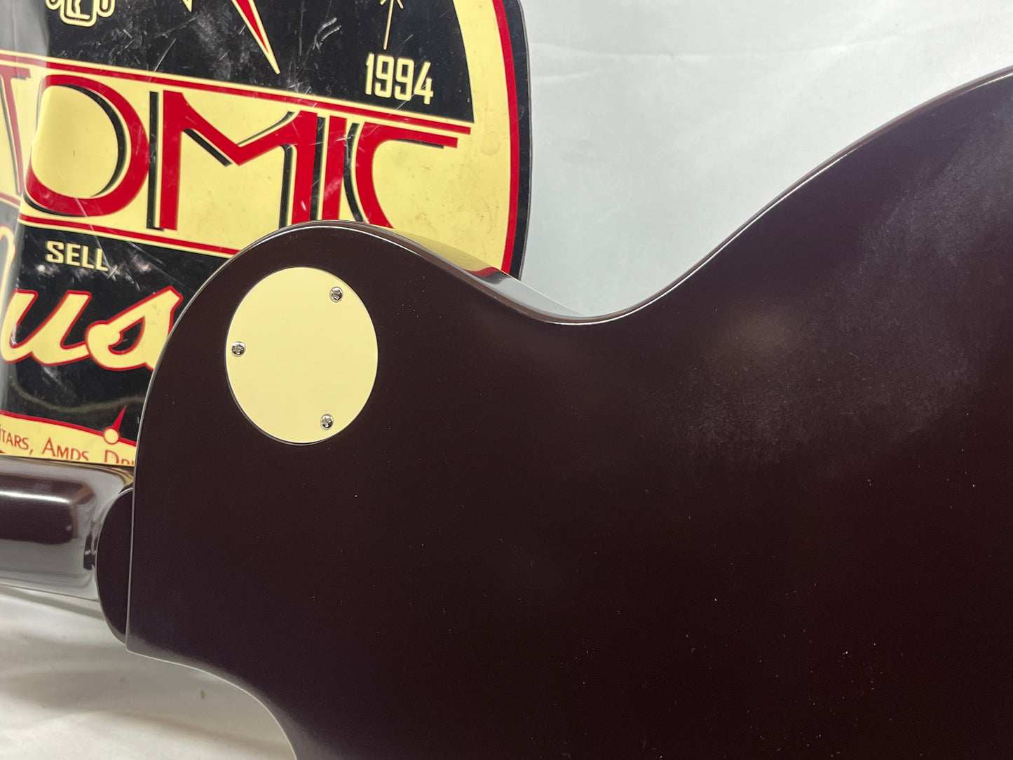 Epiphone Jeff Beck Signature Series Les Paul Standard Electric Guitar with Hard Case - Oxblood