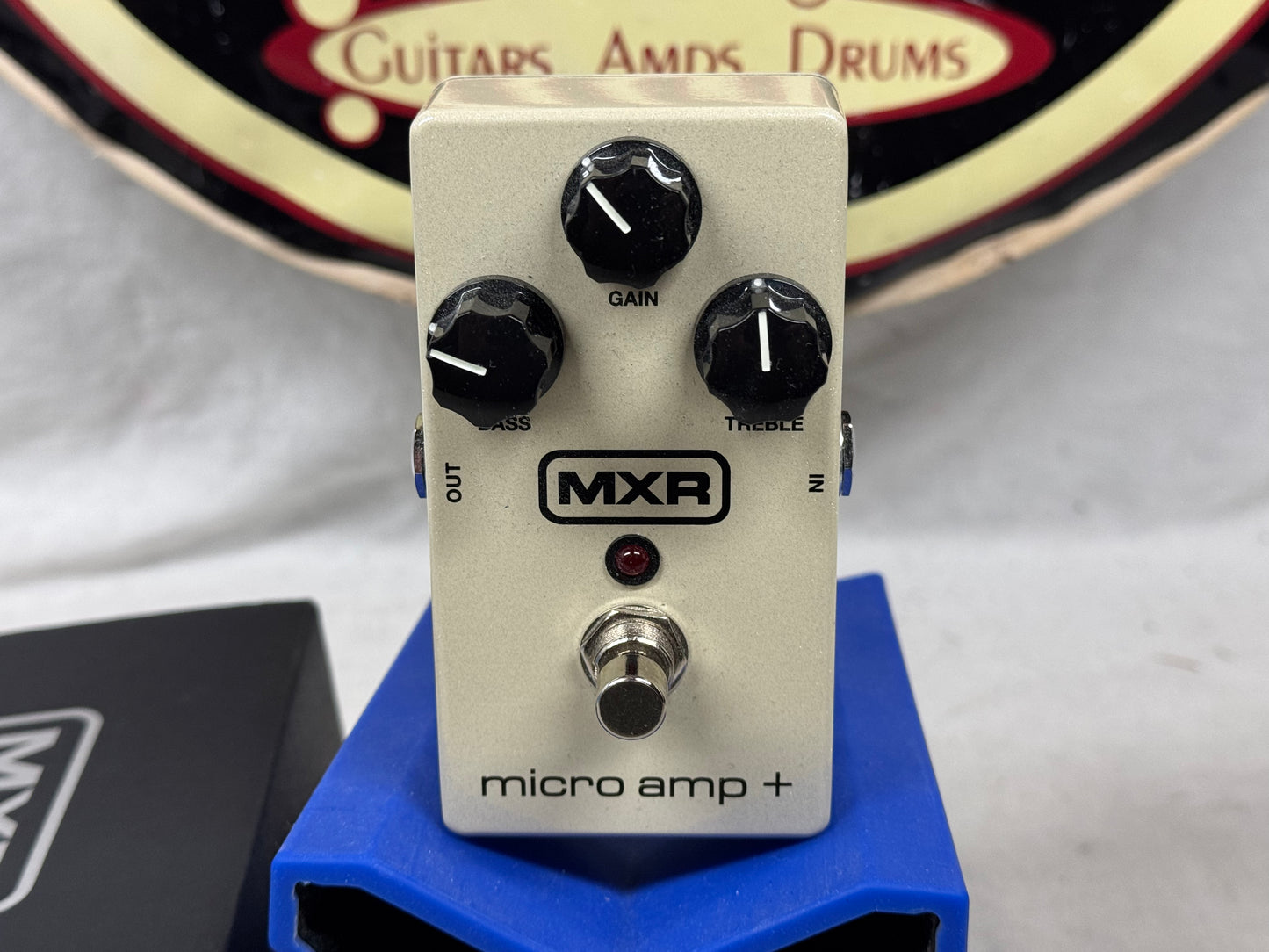 MXR M233 Micro Amp+ amp + plus Clean Boost Pedal with Box