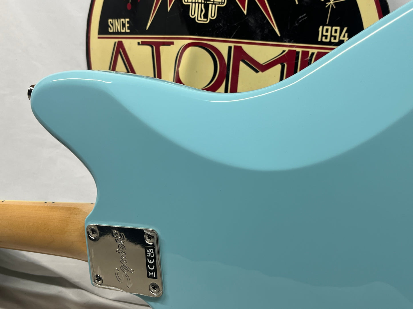 Squier Factory Special Run Classic Vibes '70s Jaguar Electric Guitar - Daphne Blue