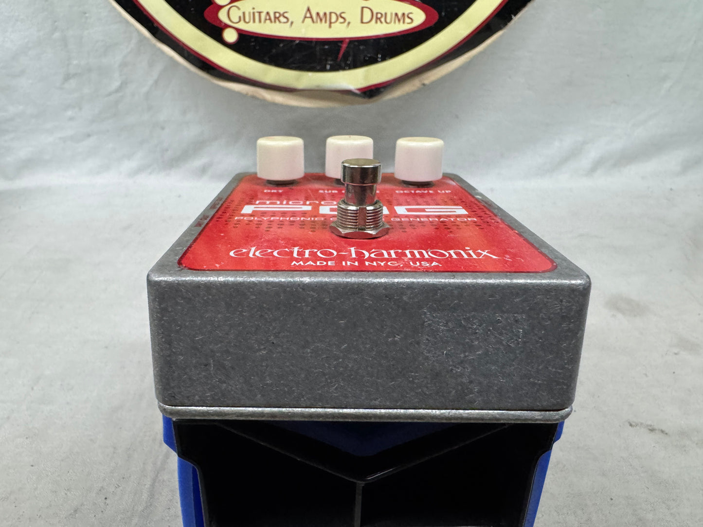 Electro-Harmonix Micro POG p.o.g. Polyphonic Octave Generator Pitch Shifter Harmonizer Pedal