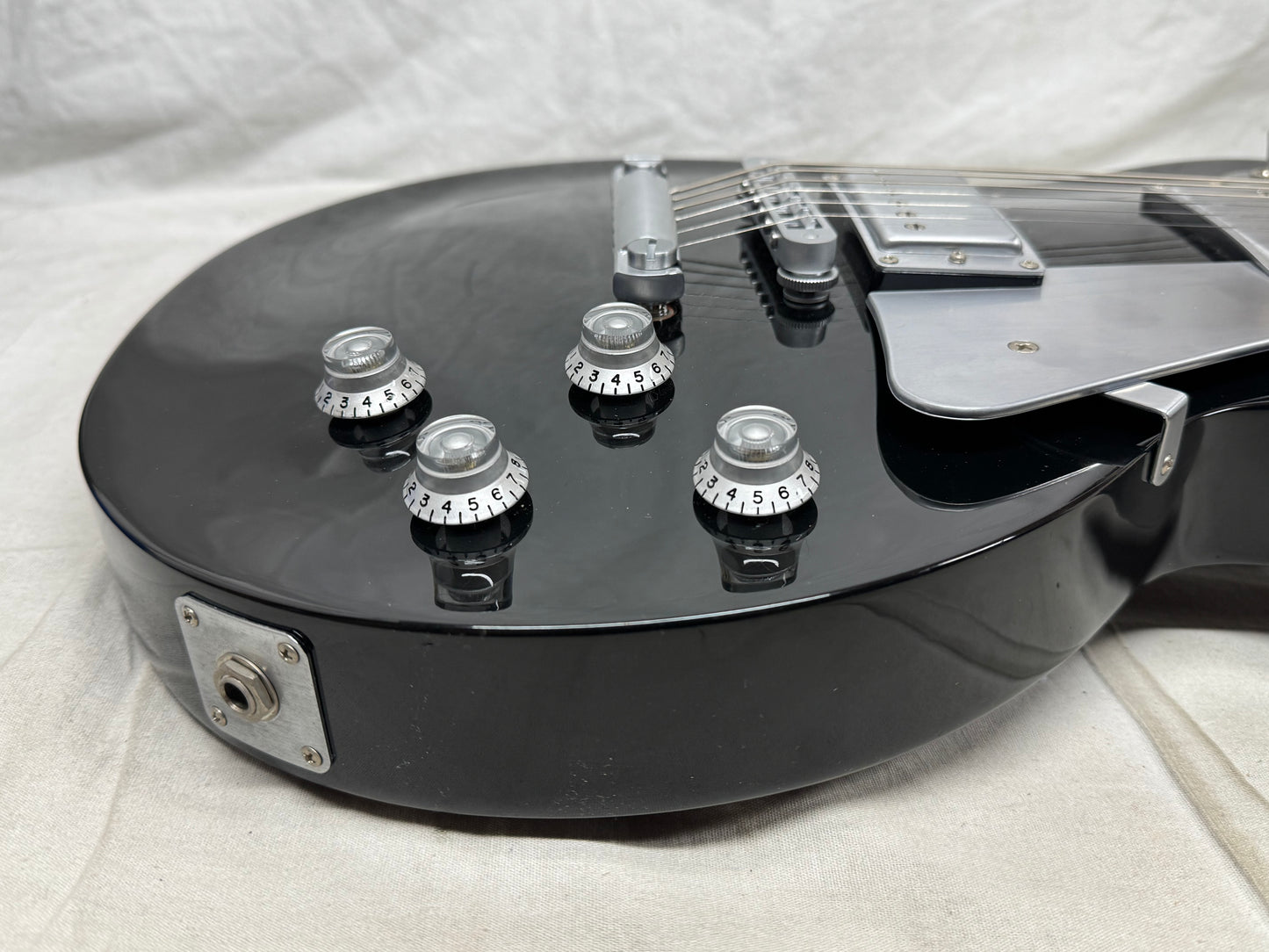 Gibson LPSTHECH1 Limited Edition Les Paul Studio Platinum Guitar with Case 2003 - Ebony / Black