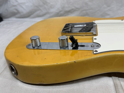 Fender USA Telecaster Guitar with Case 1975 - re-fretted by Philtone