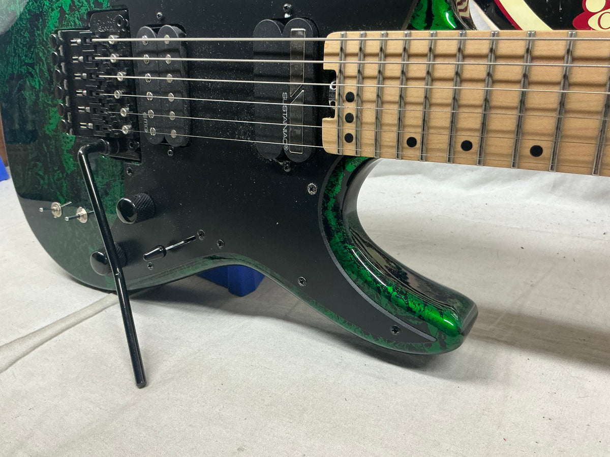Schecter Sun Valley Super Shredder FR S Sustainiac Guitar 2021 - Green Reign
