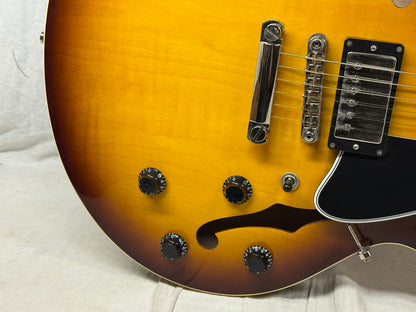 Heritage H-535 h535 Semi-Hollowbody Guitar with Case 2021 - Original Sunburst