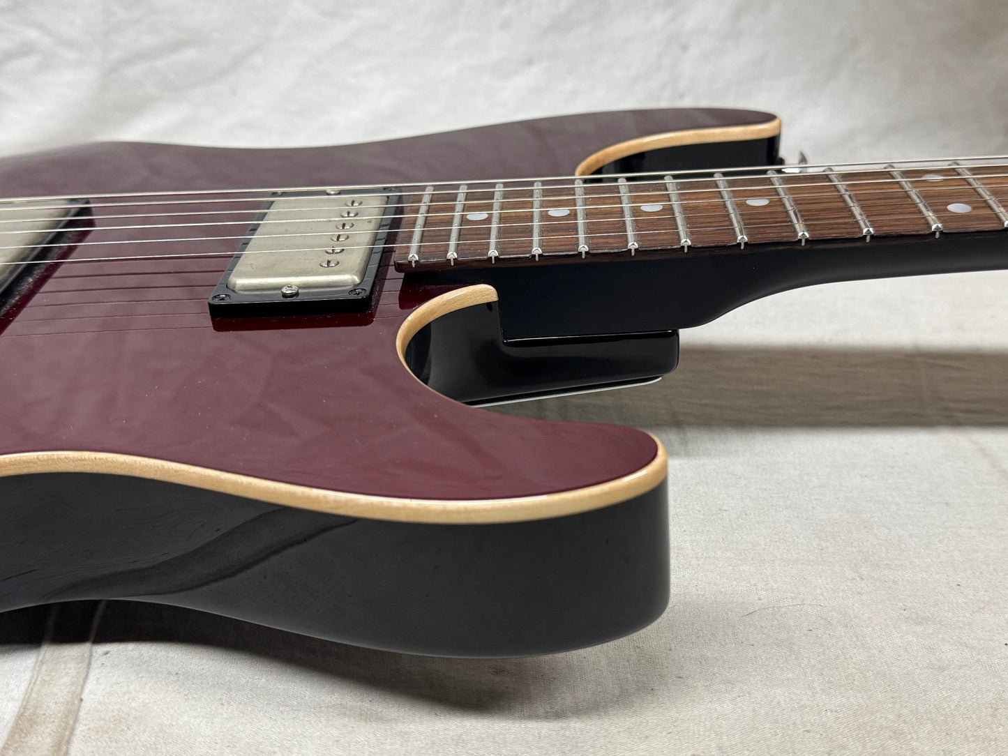 Suhr Pete Thorn SS Standard Signature Guitar with Case - Garnet Red
