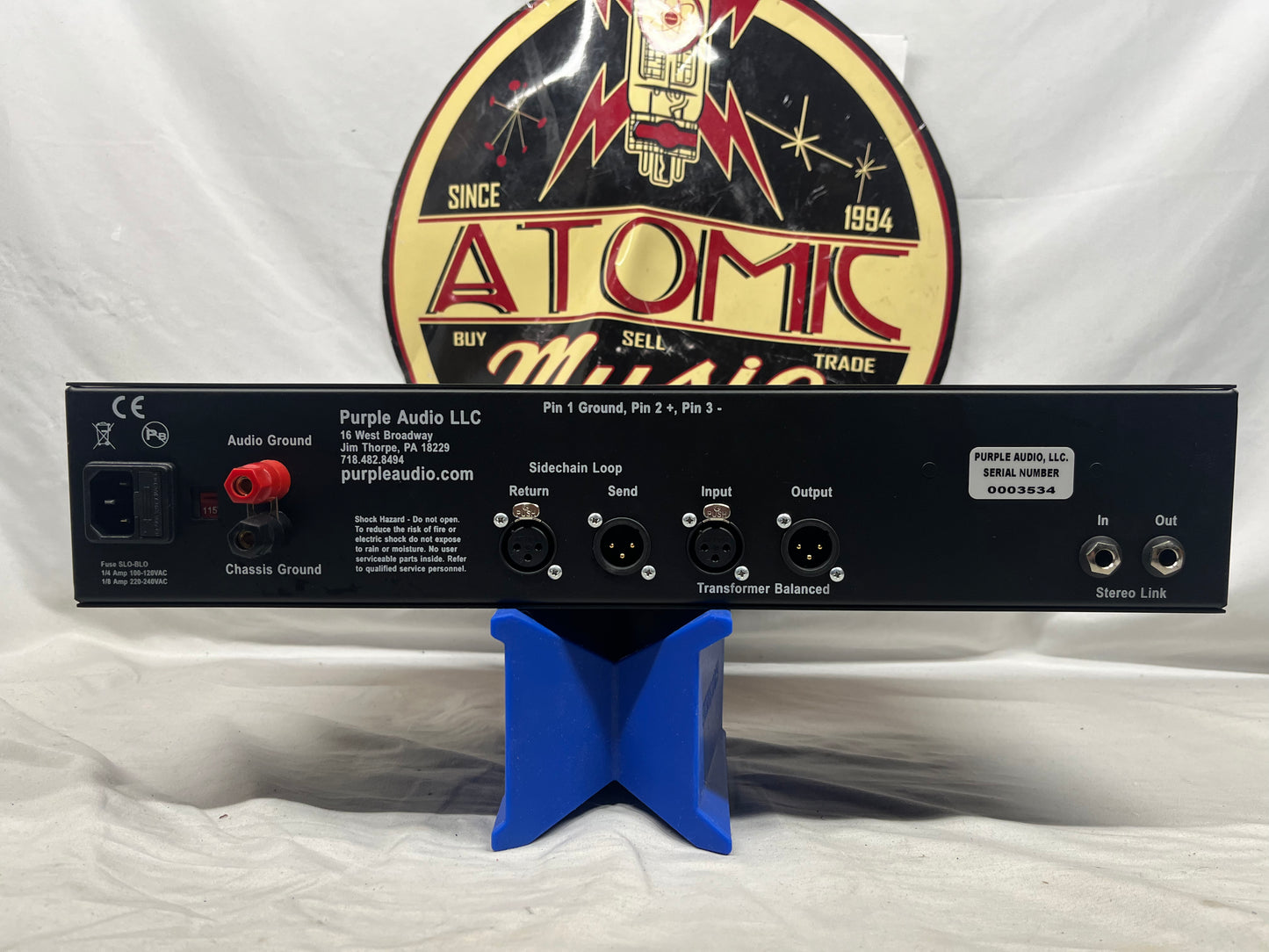 Purple Audio MC77 Limiting Amplifier Rack Module with Box