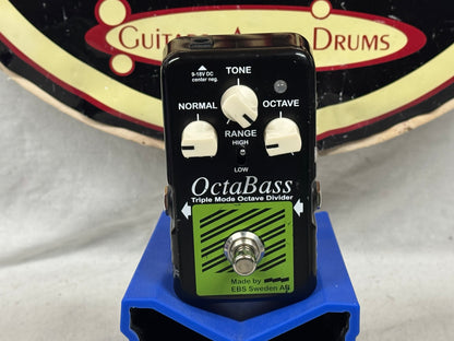 EBS OctaBass Triple Mode Octave Divider Pedal
