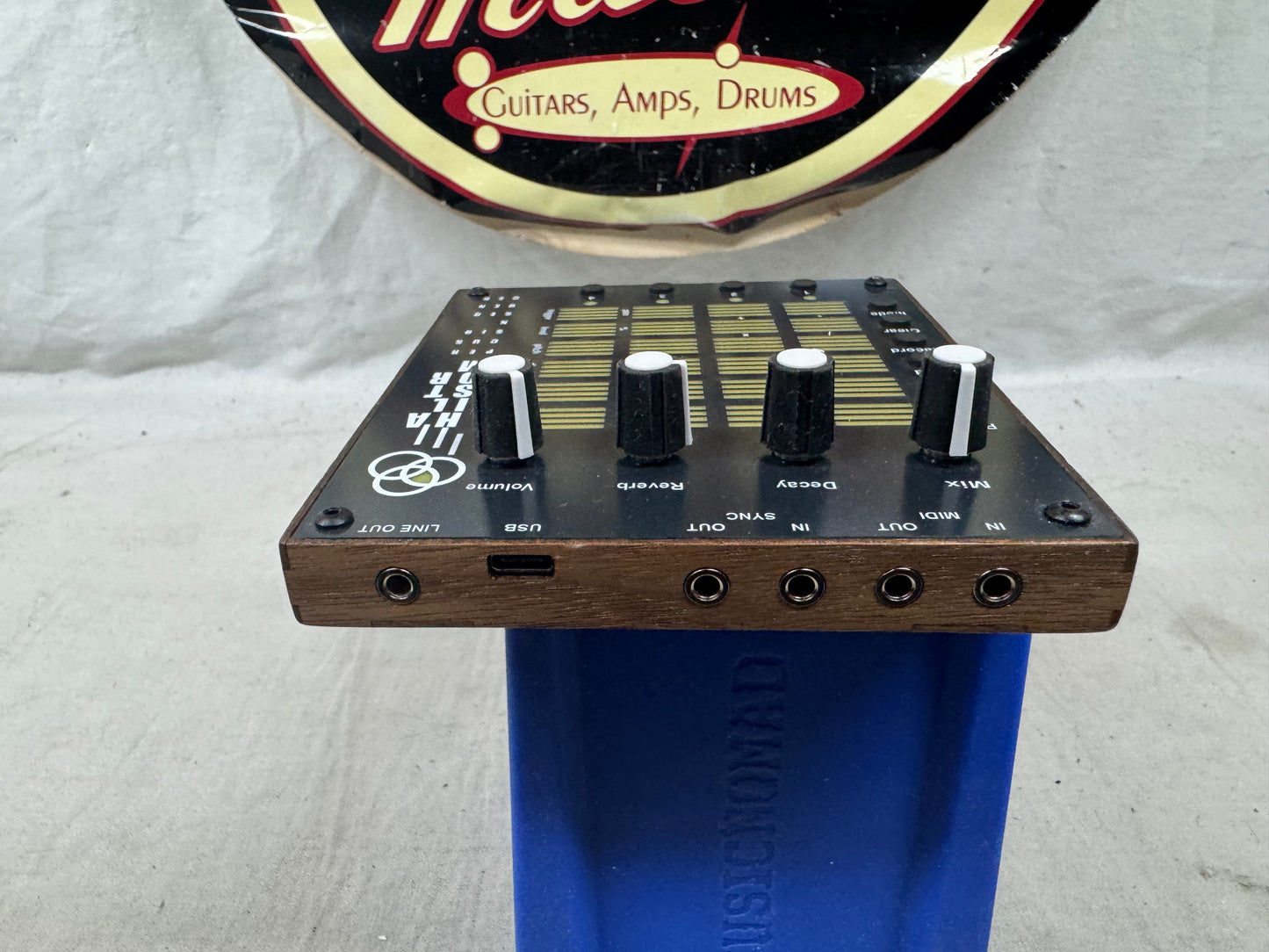 Rainy Day Electronic Instruments Hailstorm Four Voice Sample and Drum Synthesis Percussion Sequencer