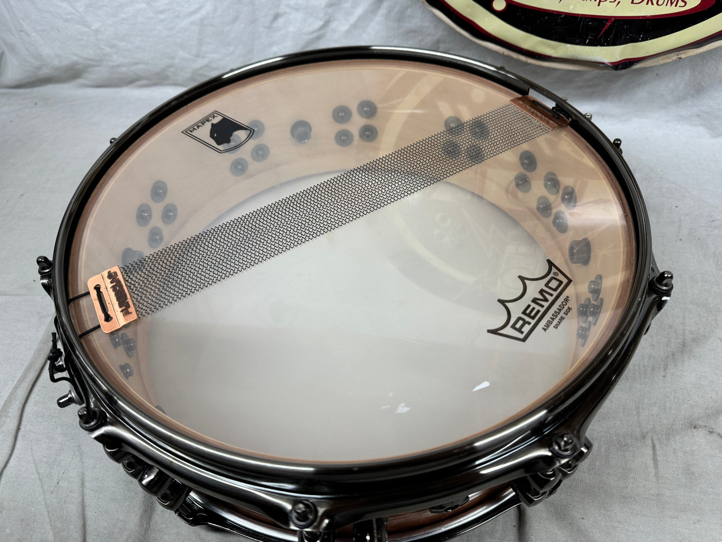 Mapex Black Panther Design Lab Russ Miller Versatus 14x4.625 Snare Drum
