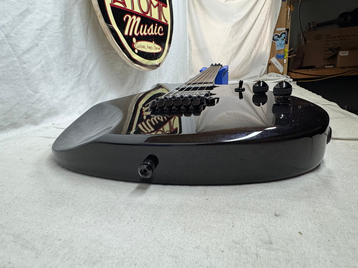 Ernie Ball Music Man BFR Ball Family Reserve JP16 JP-16 John Petrucci Signature Guitar with COA + Case 2017 - Black Lava
