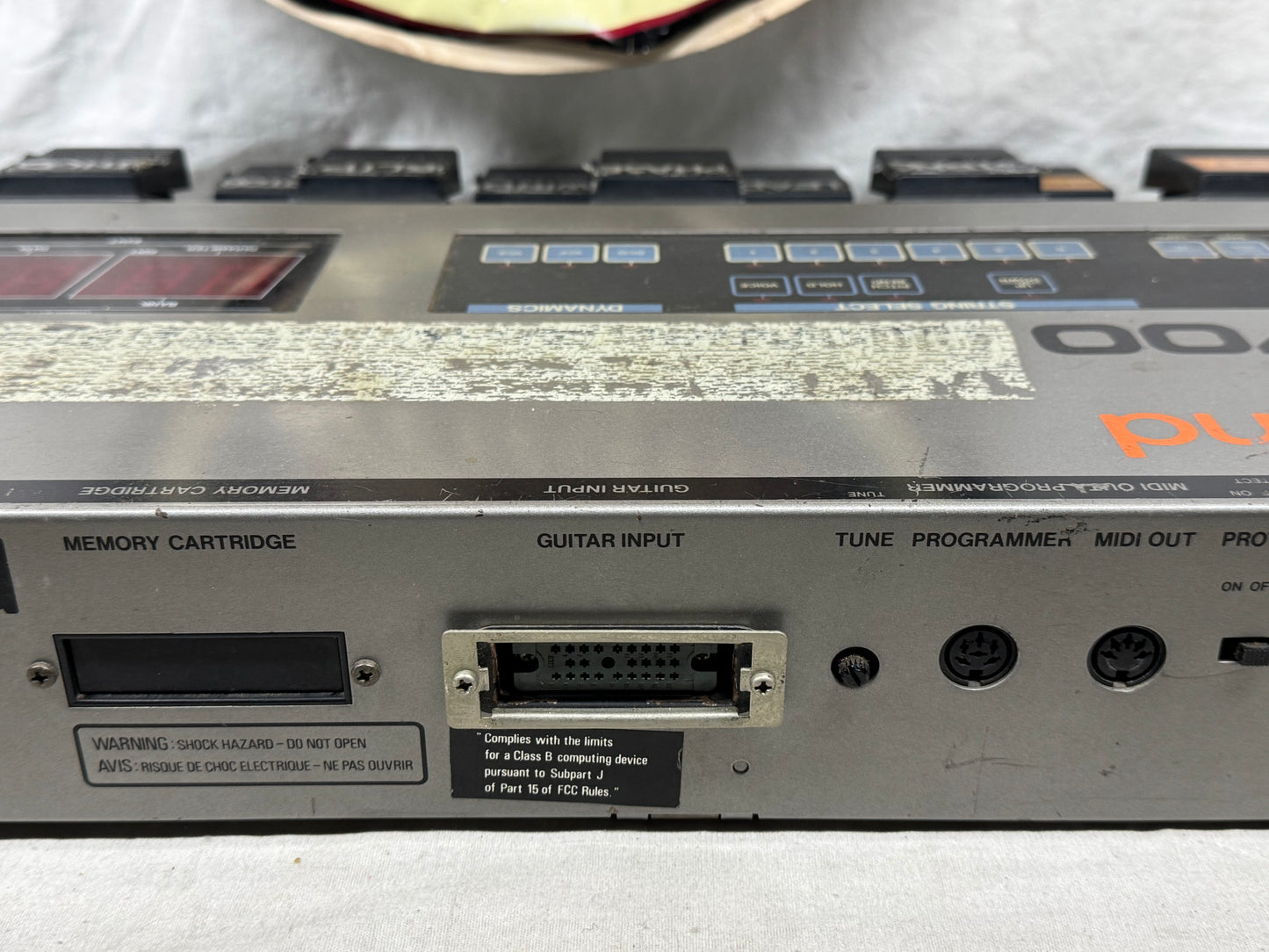 Roland GR-700 gr700 Guitar Synthesizer Module with Case 1985