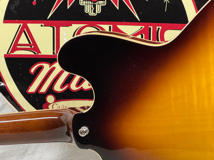Heritage H-535 h535 Semi-Hollowbody Guitar with Case 2021 - Original Sunburst