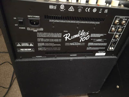 Fender Rumble 100 V3 100-Watt 1x12 Bass Combo - Image 3