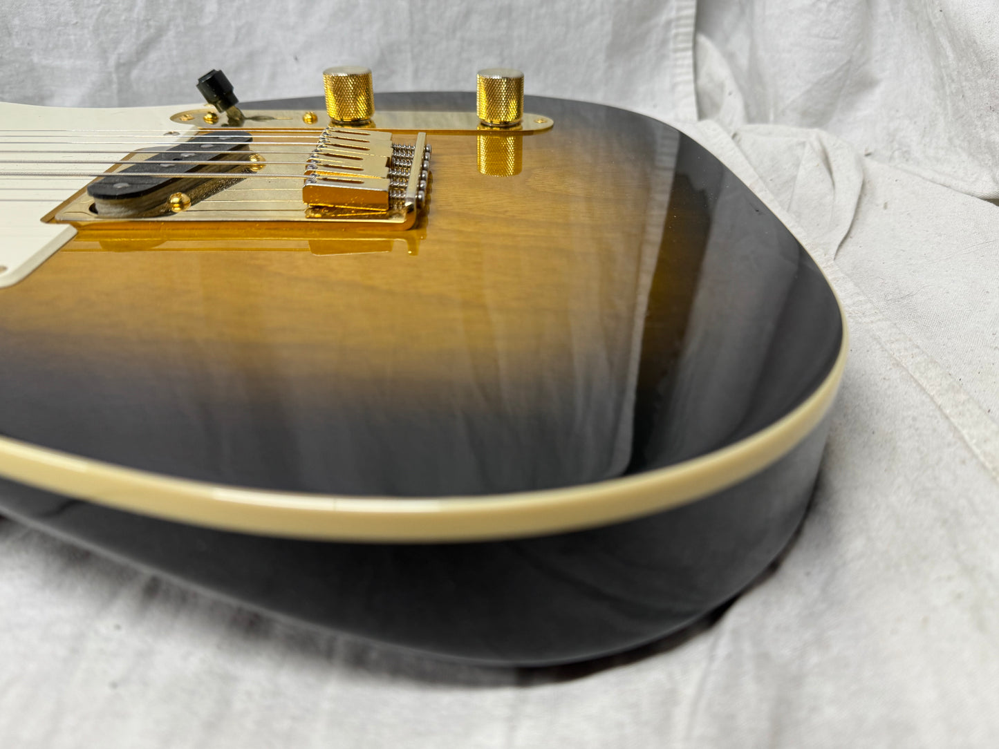 Grosh Guitars USA NOS Vintage T Singlecut Guitar with COA + Case 2016 - Two Tone Burst