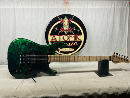 Schecter Sun Valley Super Shredder FR S Sustainiac Guitar 2021 - Green Reign