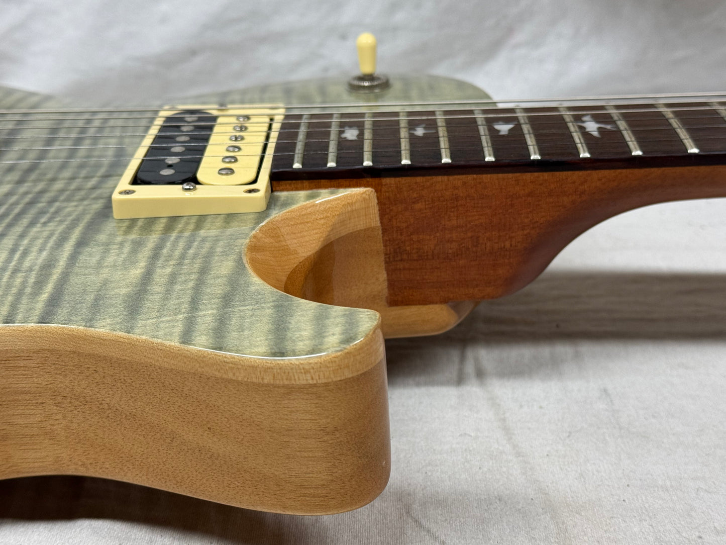 PRS Paul Reed Smith SE Zach Myers (Shinedown) SH Signature Singlecut Semi-Hollowbody Guitar 2014 - Trampas Green