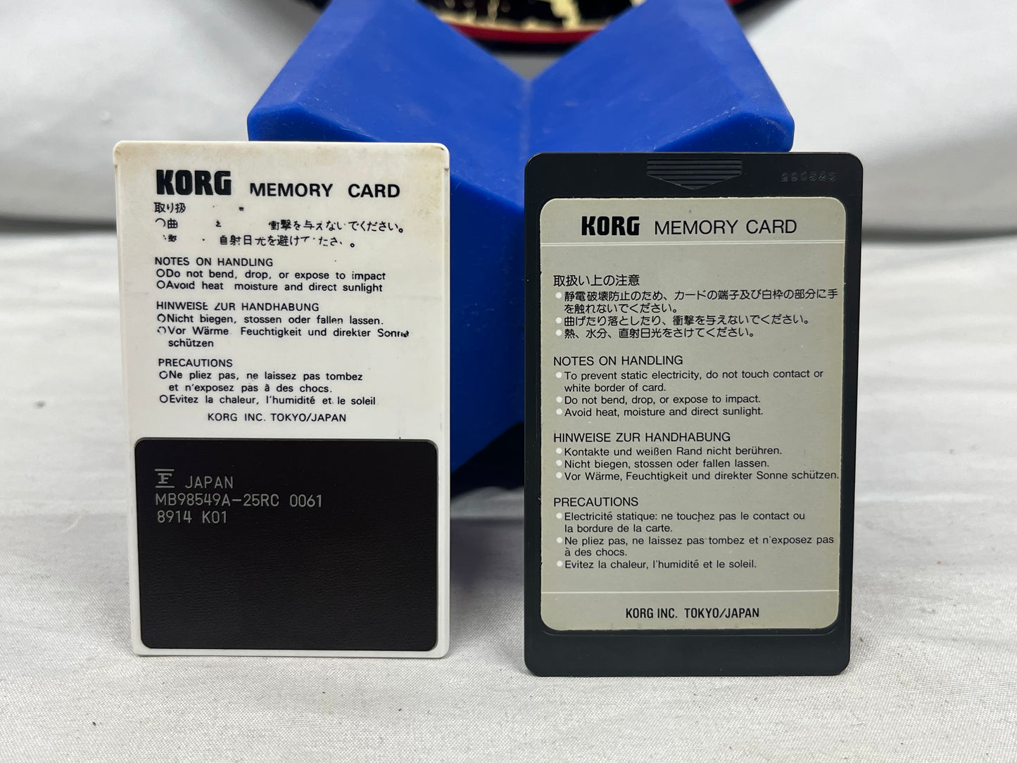 Korg MPC-05 and MSC-05 Memory Cards