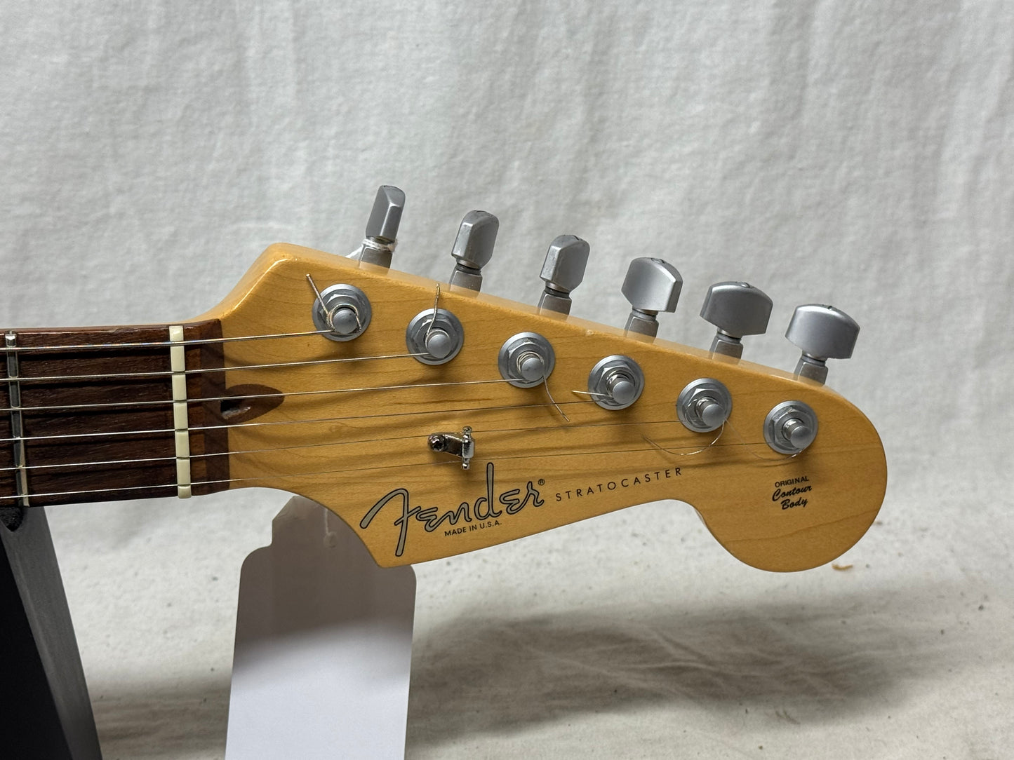 Fender American Texas Special Stratocaster Guitar with Gator Case 2000 - Shoreline Gold / Rosewood fingerboard