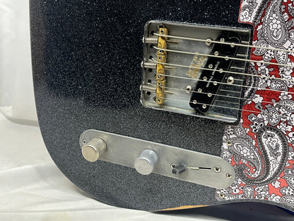 Fender Brad Paisley Esquire Signature Telecaster tele Electric Guitar MIM - Made in Mexico - Black Sparkle