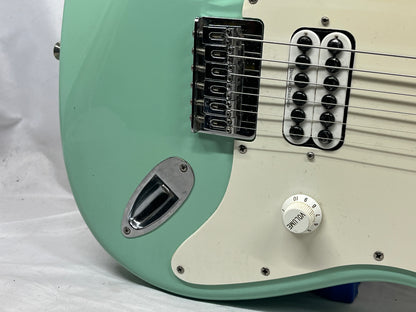 Squier Tom DeLonge Signature Stratocaster Strat Electric Guitar - Surfboard Green
