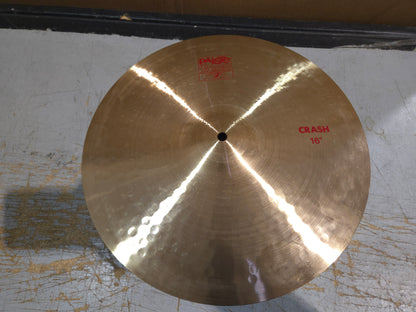 Paiste 16" 2002 Crash Cymbal 1980 - Present - Traditional