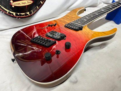 Ormsby Hype GTR Shark Cutout Semi-Hollow Body Multiscale HH Electric Guitar