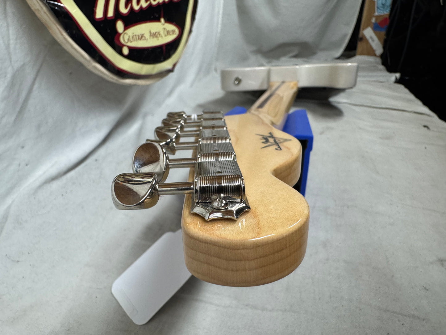 Fender USA Custom Shop '51 1951 Reissue Nocaster NOS Telecaster Guitar with COA + Case 2018 - White Blonde / Maple neck
