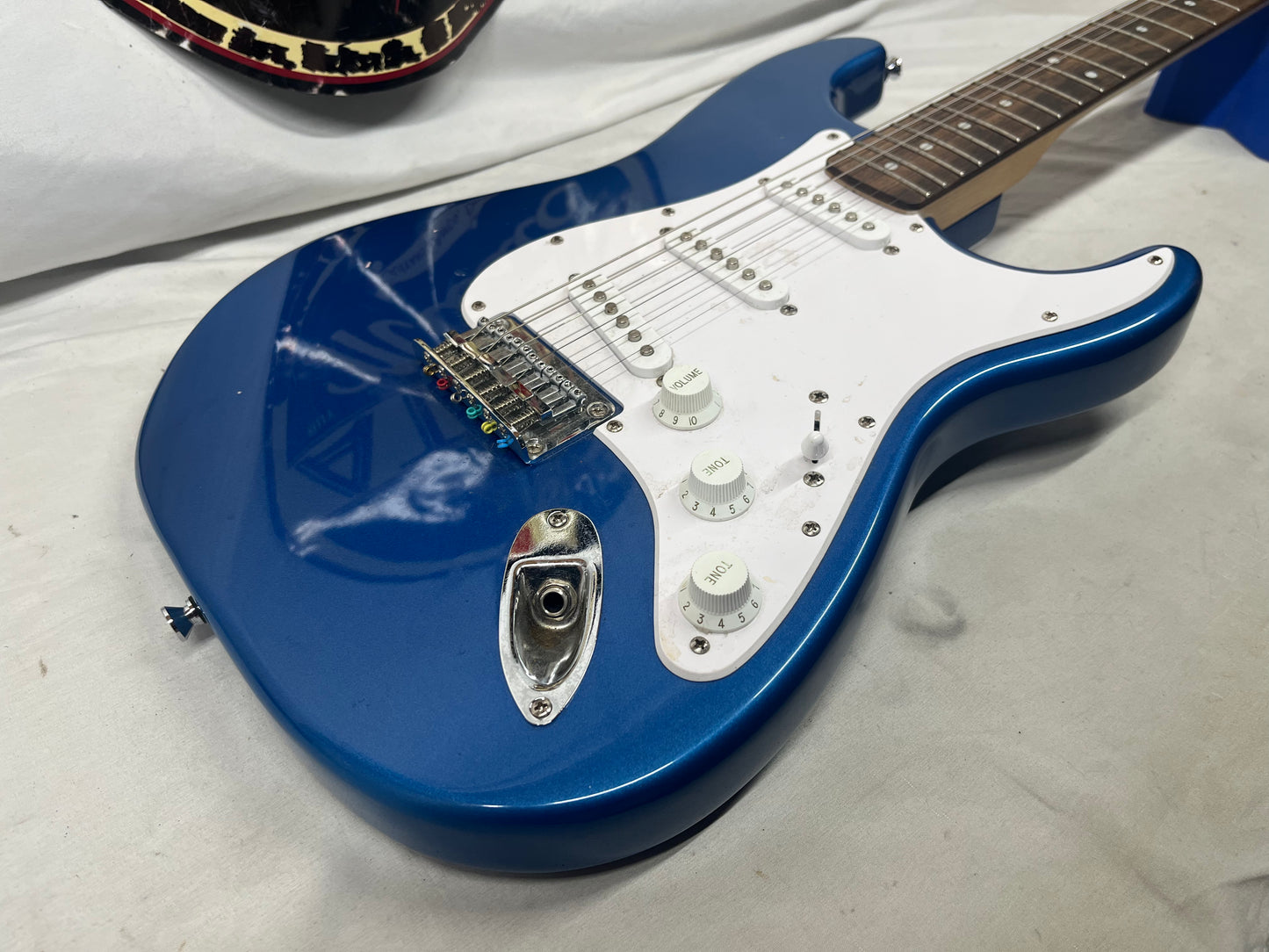 Squier FSR Bullet Stratocaster Strat HT Electric Guitar - Lake Placid Blue