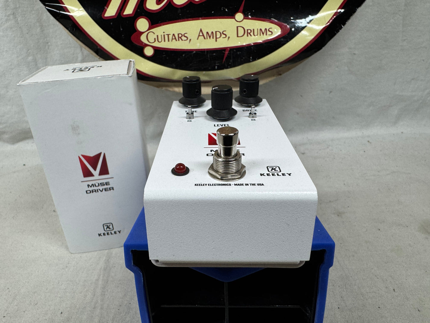 Keeley Electronics Sweetwater Exclusive Andy Timmons Signature Muse Driver Overdrive Pedal with Box