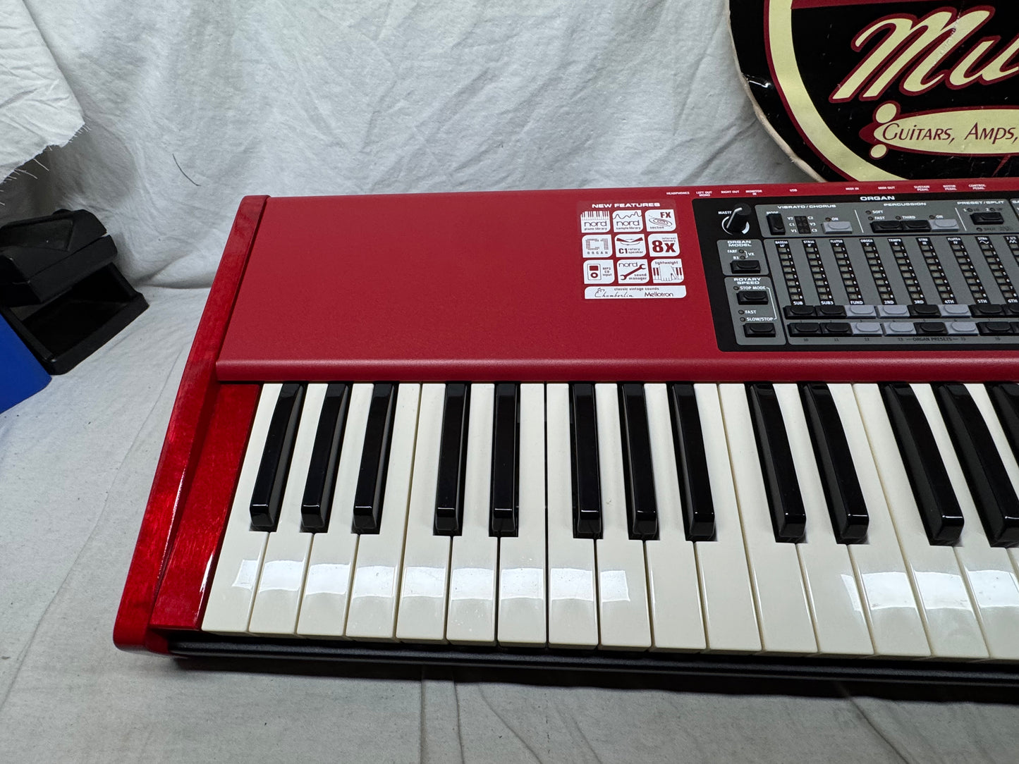 Clavia Nord Electro 3 Seventy Three 73-key Piano & Organ Synthesizer Keyboard with Pedal + Bag
