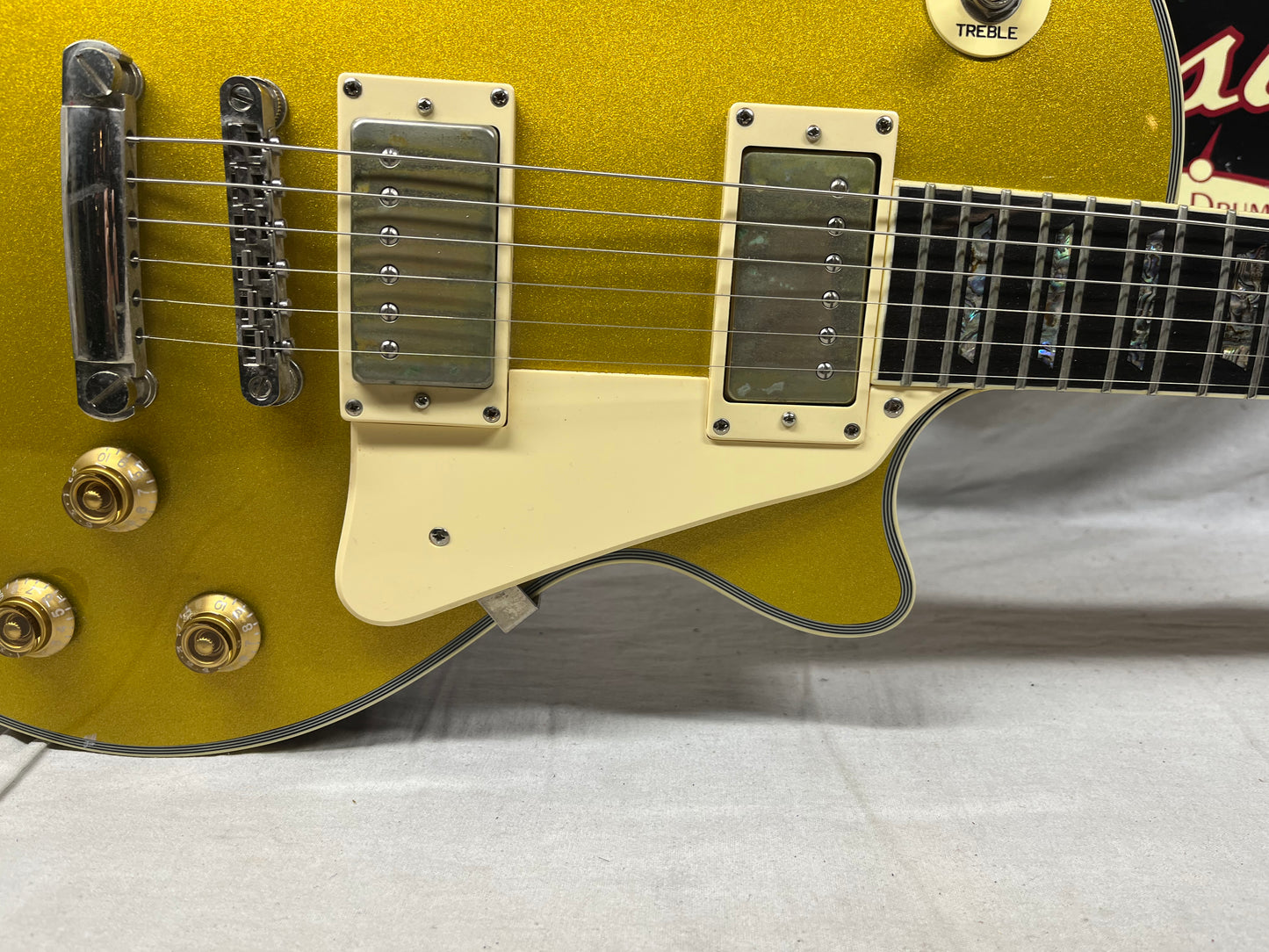Agile AL-3000 Goldtop Singlecut Electric Guitar