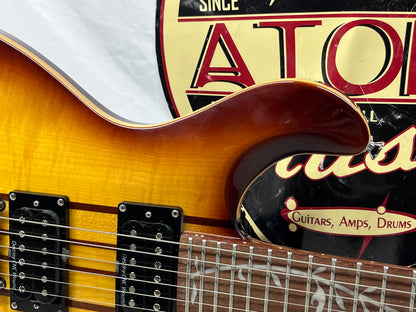 IYV IP-300 Doublecut Electric Guitar with Tree of Life fret Inlay- Tobacco Sunburst