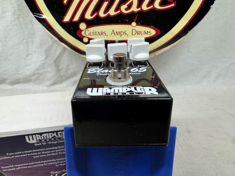 Wampler Black '65 Vintage Overdrive Pedal with Box - Image 3