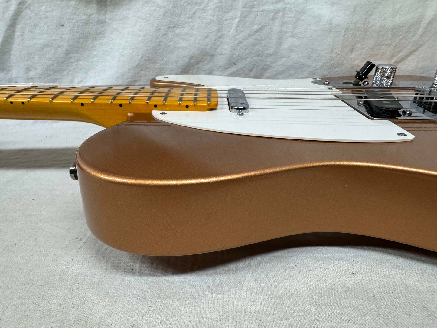 Fender USA Custom Shop Special Edition Custom Deluxe Telecaster Guitar with COA + Case 2010 - Copper / Maple neck