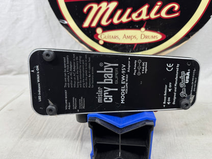 Dunlop EW-95V Mister Cry Baby Super Volume Wah Pedal