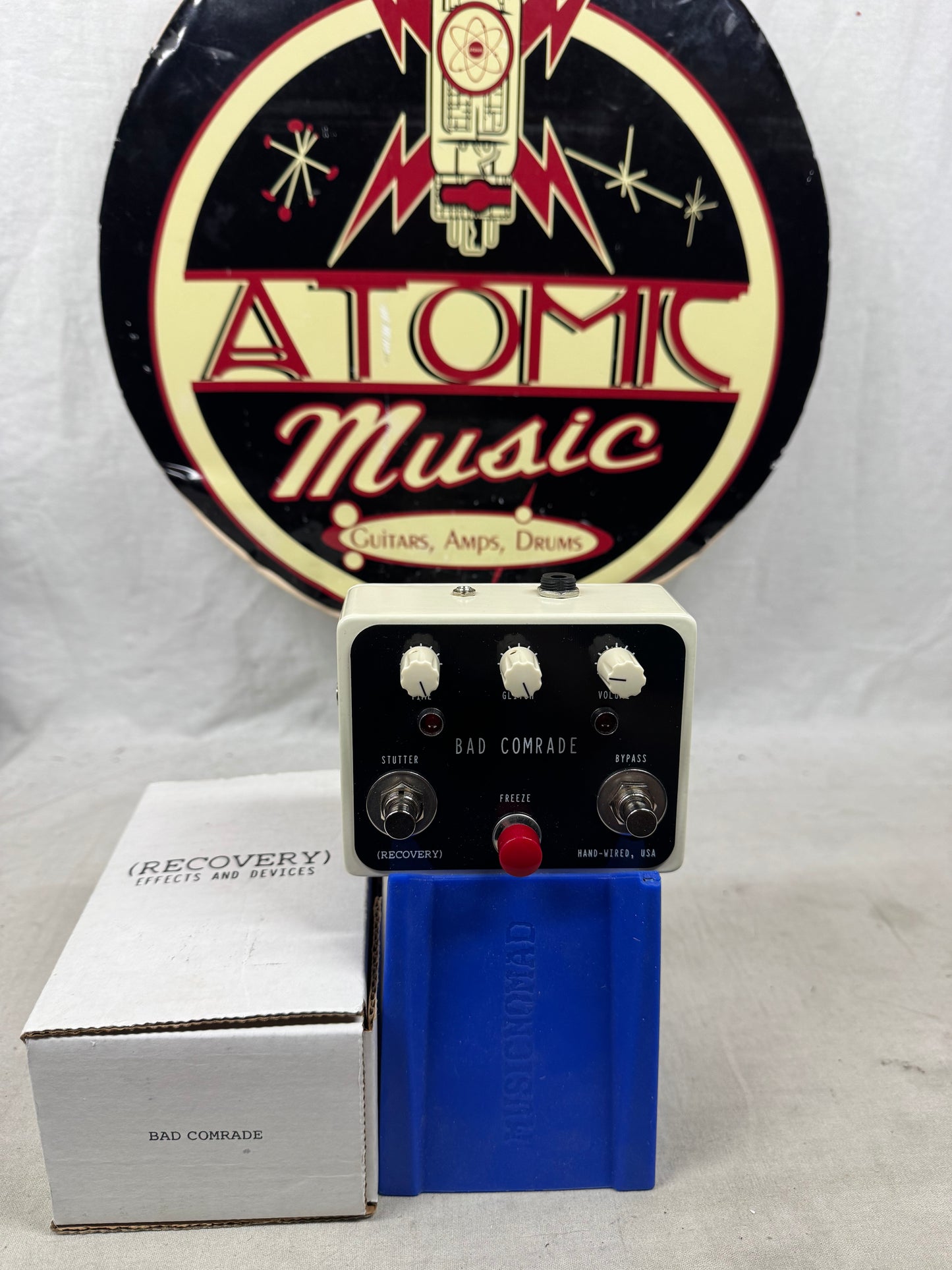 Recovery Effects Bad Comrade v3 Glitch Pitch Slice and Dice Bit Crusher Pedal with Box