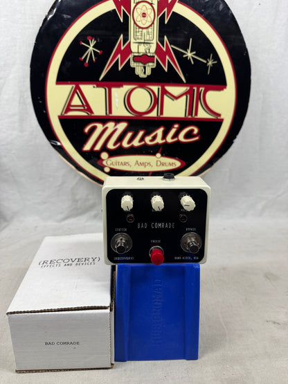 Recovery Effects Bad Comrade v3 Glitch Pitch Slice and Dice Bit Crusher Pedal with Box
