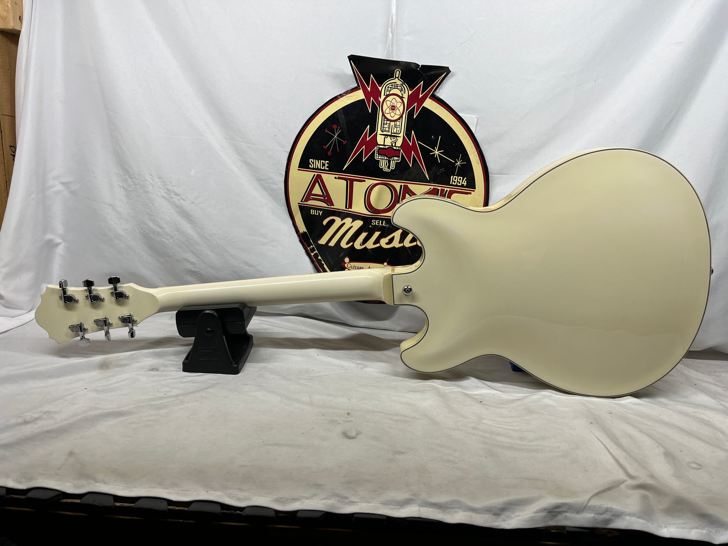 Ibanez Artcore Series AS73-IV Semi-Hollow Body Electric Guitar - Ivory