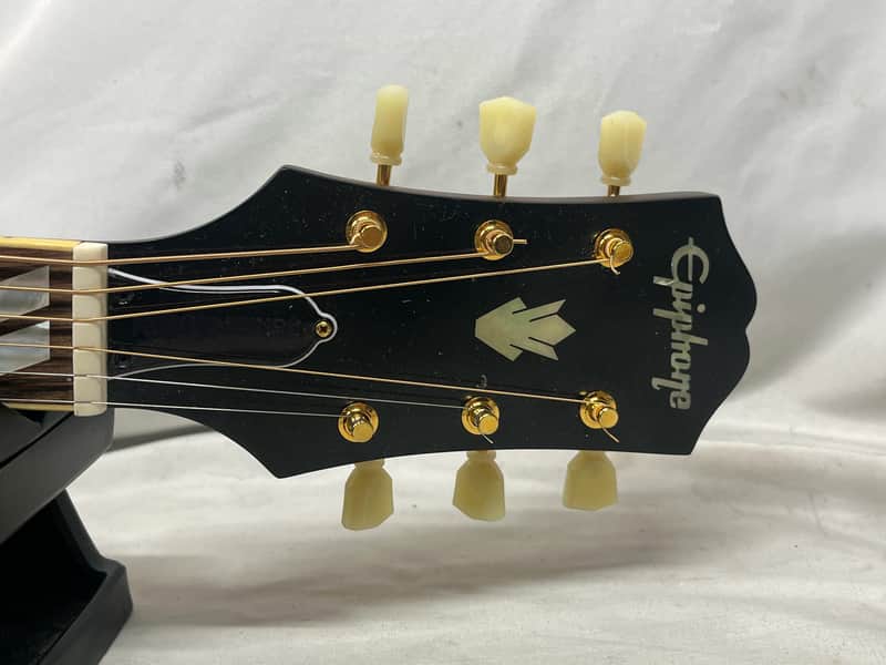 Epiphone Hummingbird Acoustic Electric Guitar - Image 7