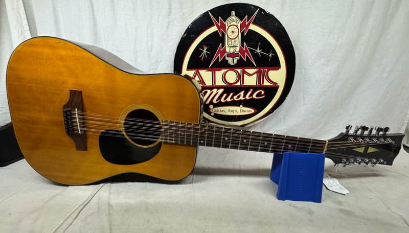 Gibson B-45 b45 D12 d 12-string Acoustic Guitar with Case - Image 2