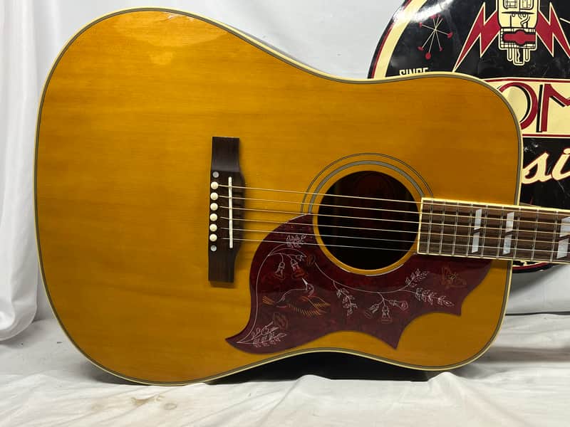Epiphone Hummingbird Acoustic Electric Guitar - Image 2