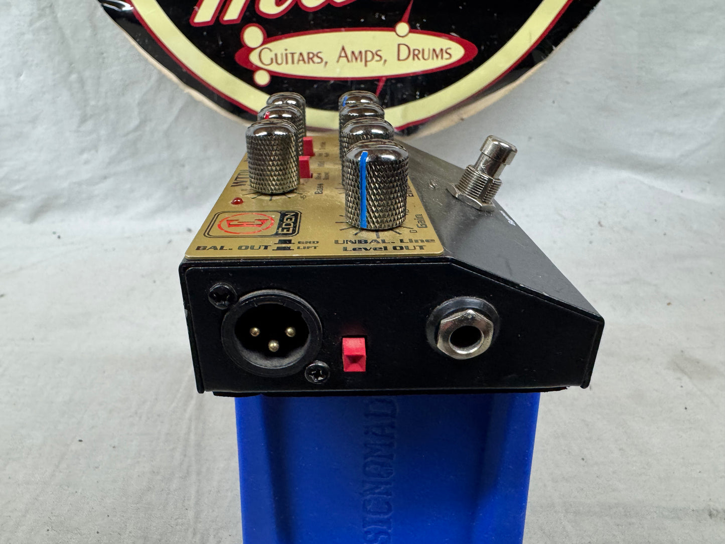 Eden Amplification WTDI Bass Preamp Pedal with Power Supply