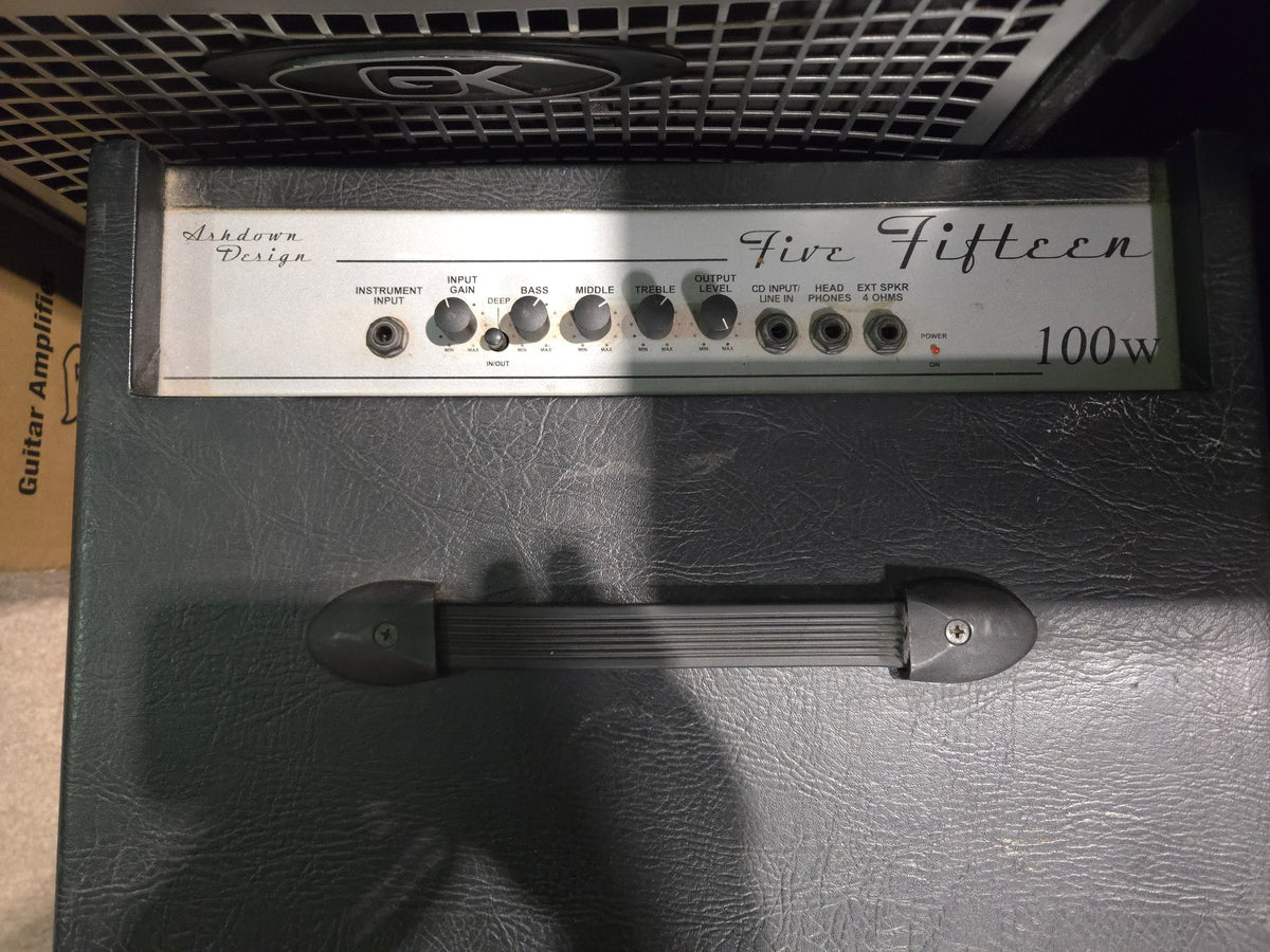 Ashdown ABM100 Five Fifteen 100W 1x15 Bass Combo 2010s - Black - Local Pickup Only
